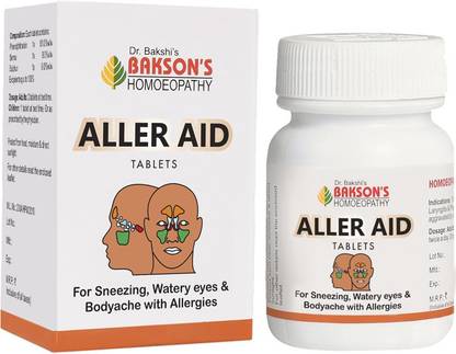 Bakson's Homoeopathy Aller Aid . Tablets