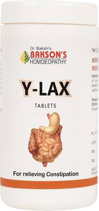 Bakson's Homoeopathy Y-Lax Tablets