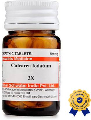Dr.Willmar Schwabe India Calcarea Iodatum 3X Tablets