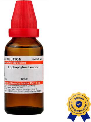 Dr.Willmar Schwabe India Lophophytum Leandri 12 CH Dilution
