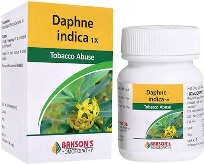 Bakson's Homoeopathy Daphne Indica 1X Tablets