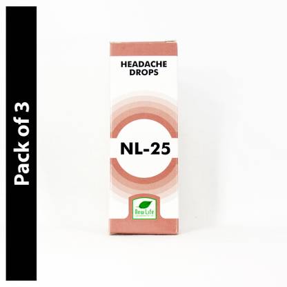 New Life Laboratories NL-25-Headache , Drops
