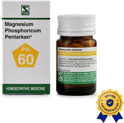 Dr.Willmar Schwabe India Magnesium Phosphoricum Pentarkan (Ptk 60) Tablets
