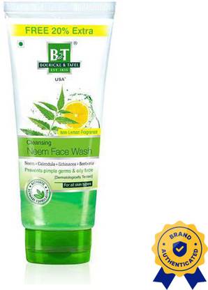Dr.Willmar Schwabe India B&T Cleansing Neem Face Wash N/A Softgel