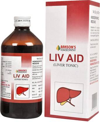 Bakson's Homoeopathy Liv Aid Syrup