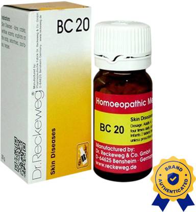 Dr. Reckeweg Bio-Combination 20 (Bc 20) Tablets