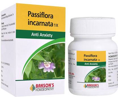Bakson's Homoeopathy Passiflora Incarnata 1X Tablets