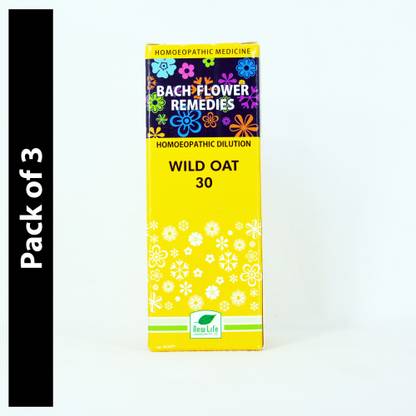 New Life Laboratories Bach Flower Remedies Wild Oat 30 30 Dilution