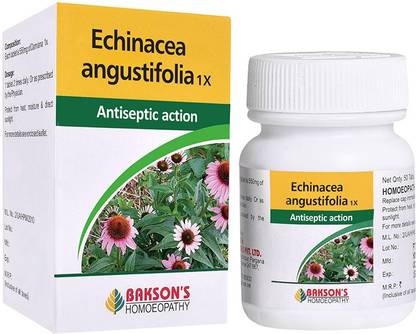 Bakson's Homoeopathy Echinacea Angustifolia 1X Tablets