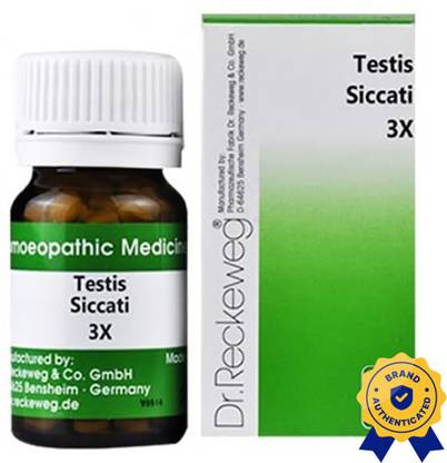 Dr. Reckeweg Testes Siccati 3x Tablets