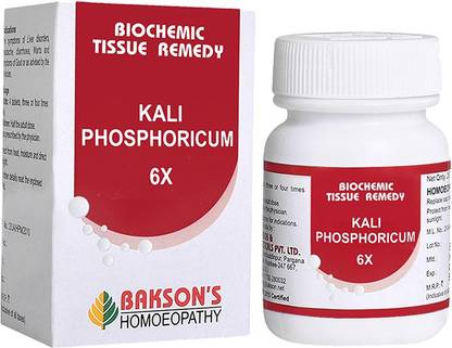 Bakson's Homoeopathy Kali Phosphoricum 6X Tablets