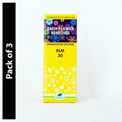 New Life Laboratories Bach Flower Remedies Elm 30 30 Dilution
