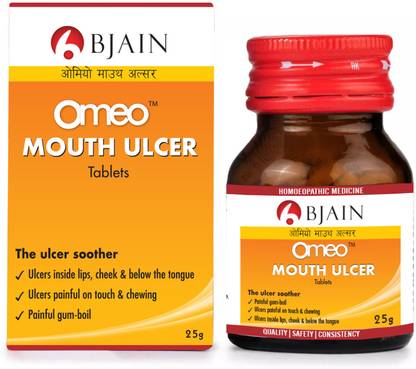 Bjain Omeo Mouth Ulcer Tablets