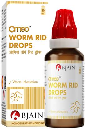 Bjain OMEO WORM RID , Drops