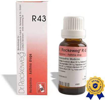 Dr. Reckeweg R43-Asthmatic Constitution Drops