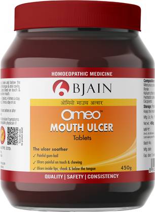 Bjain Omeo Mouth Ulcer Tablets