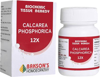 Bakson's Homoeopathy Calcarea Phosphorica 12X Tablets