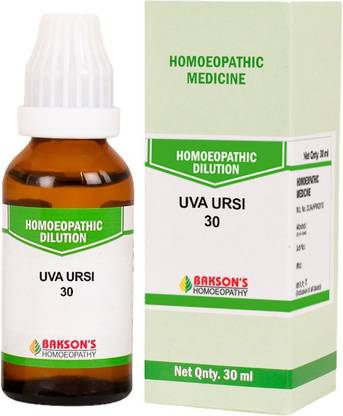 Bakson's Homoeopathy Uva Ursi 30 Dilution