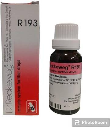 Dr. Reckeweg R 193 - Immune System Fortifier Drops