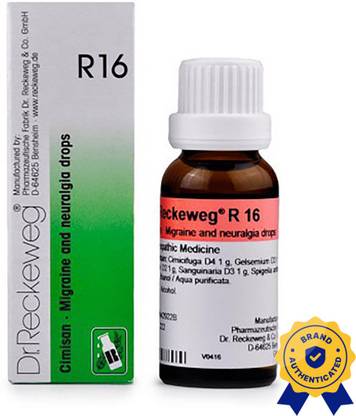 Dr. Reckeweg R16-Migraine & Neuralgia Drops