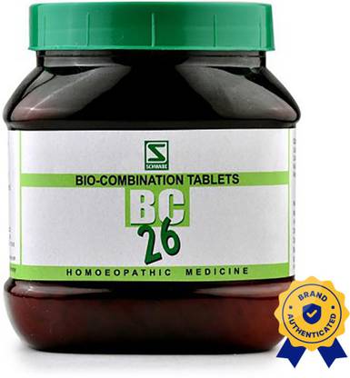 Dr.Willmar Schwabe India Bio-combination BC 26 Tablets