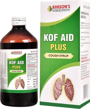 Bakson's Homoeopathy Kof Aid Plus Syrup