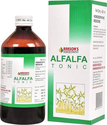Bakson's Homoeopathy Alfalfa Tonic Syrup