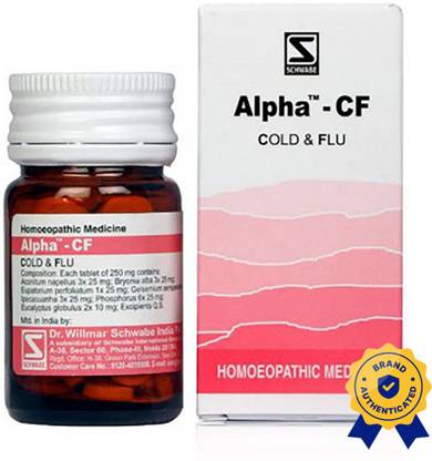 Dr.Willmar Schwabe India Alpha - CF Cold & Flu Tablets