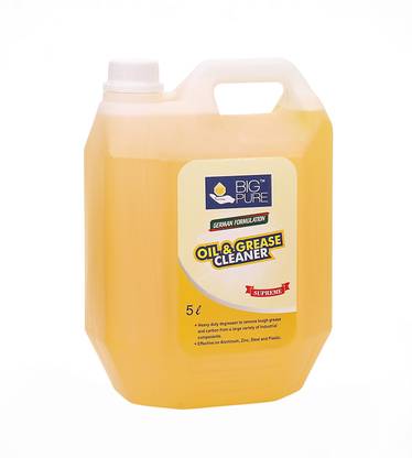 BIG Pure Industrial Oil & Grease Cleaner 5L Flat Bottom  Homogenizer Probe