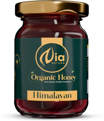 Nia Natura 100% Pure Natural Organic Honey 125g | Organic Honey Without Sugar | (Himalayan)