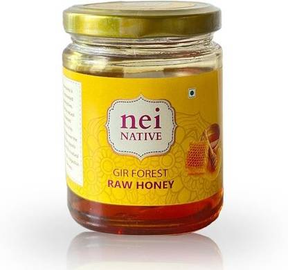 Nei Native Gir Forest Honey- 500ML | Pure Gir Forest Honey | Brown