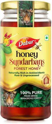 Dabur Sunderban Honey : 100% Pure Wild Forest Honey | Raw, Unprocessed