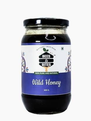 BEES & BITES Wild Honey | Raw, Unprocessed, No Added Sugar | Supports Immunity & Digestion