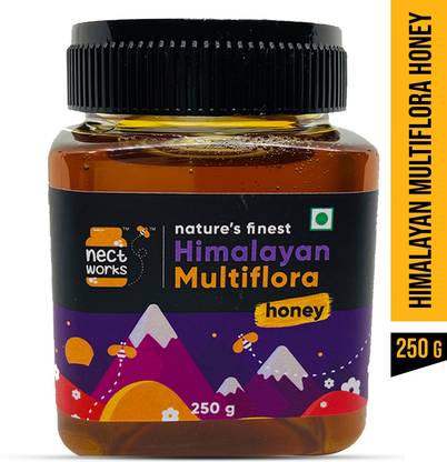 NectWorks Pure Natural Himalayan Multi Flora Honey Bottle