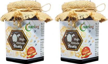 Nutriorg Certified Organic High Altitude Honey (500gx2)
