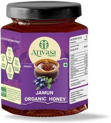 Arivasa Organics 100% Pure & Natural Jamun Honey | Promotes Health & Wellness