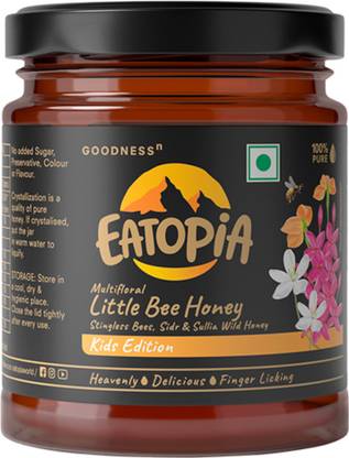 इटोपिया Kids Edition Multifloral Little Bee Honey. Stingless Bee honey, Sidr & Sullia Wild Honey