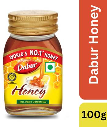 Dabur 100% Pure World's No.1 Honey Brand with No Sugar Adulteration
