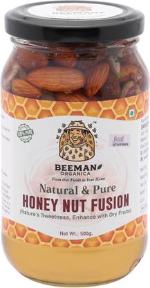 BEEMAN ORGANICA Nut Fusion Honey