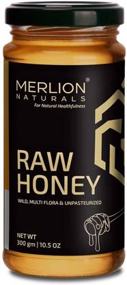 Merlion Naturals Raw Honey (Wild / Forest, Multiflora, Unprocessed, Unpasteurized, No Preservatives)