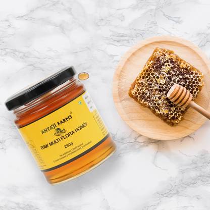 ANTAJI FARMS Multi Flora Honey | Raw Forest Honey | Raw and Unprocessed 100% Pure Honey