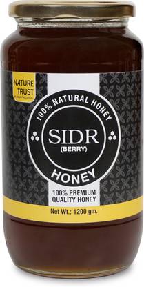 nature trust SIDR Honey Pure & Premium 100% Pure & Natural Raw Honey- Unprocessed,