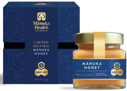 Manuka Health MGO 950+ Manuka Honey (UMF 22+), 250 grams - - Limited Release