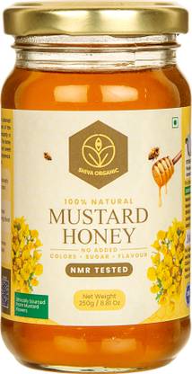 Shiva Organic NMR certified 100% Natural Healthy & Pure Mustard Honey