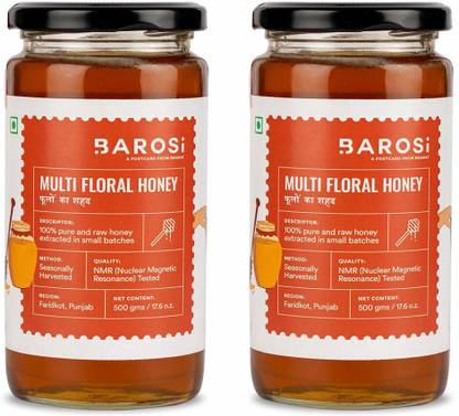 BAROSI Multi Floral Honey Combo, NMR Tested