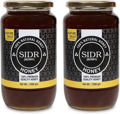 nature trust SIDR Honey Pure & Premium 100% Pure & Natural Raw Honey- Unprocessed,