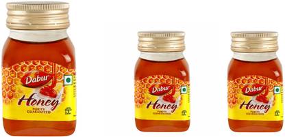Dabur Honey 100% Pure World’s No.1 HONEY Brand with No Sugar Adulteration (100+50X2)