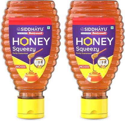Baidyanath Honey Squeezy 800g (400gx2) Pure Honey Natural Immunity Booster | No Added Sugar