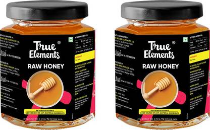 True Elements Raw Honey | Pure, Natural, No added sugar & Preservatives