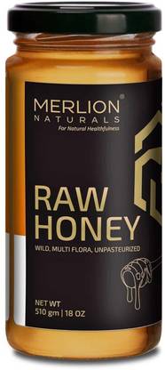 Merlion Naturals Raw Honey (Wild / Forest, Multiflora, Unprocessed, Unpasteurized, No Preservatives)